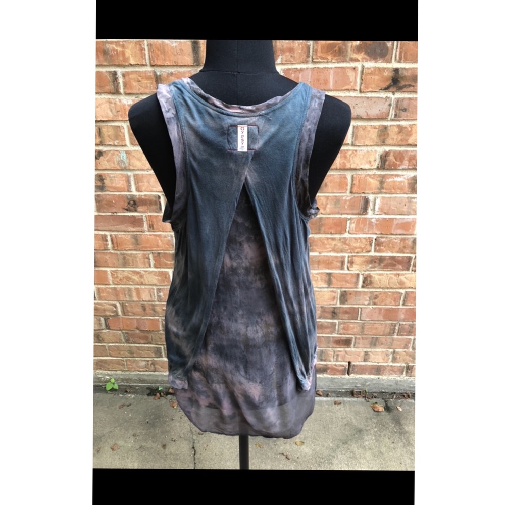 Gypsy 05 tank top from Anthropologie tie dye
